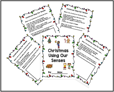 Christmas using our senses poem