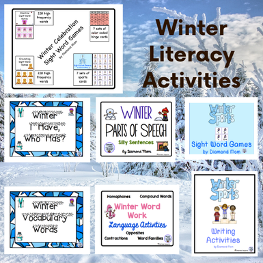 winter literacy resources