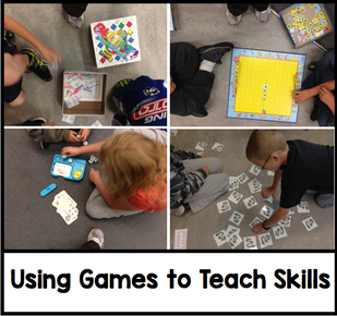 Using games to teach skills. 