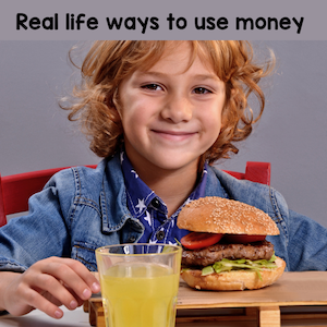 Real life ways to use money