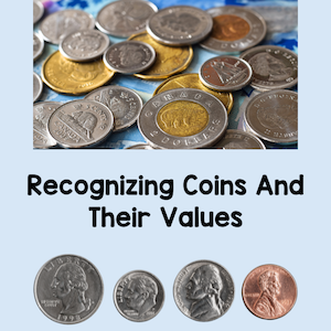 recognizing coins and their values