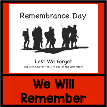 We will remember our veterans