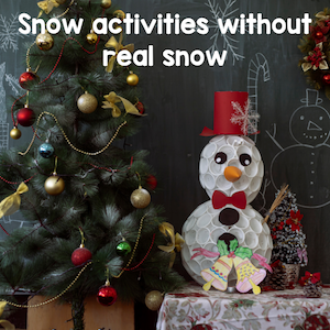 snow activities without real snow