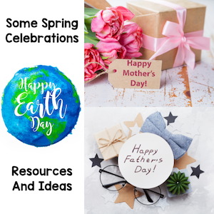 Some spring celebrations resources and ideas