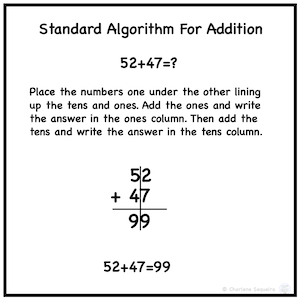 standard algorithm for addition