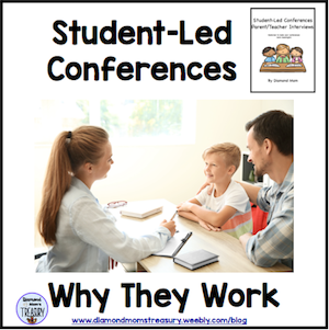 Student-led conferences work because they include the child in the process. They empower children to be the leaders in sharing their learning.