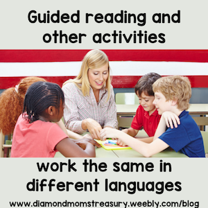 Guided reading can work the same in different languages