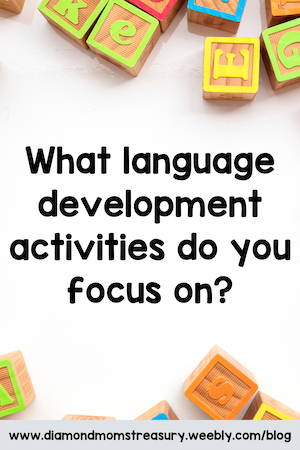What language development activities do you focus on?