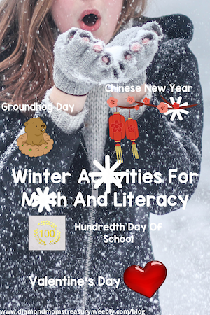 Winter Activities For Math And Literacy