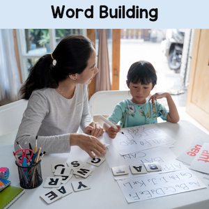 word building activity