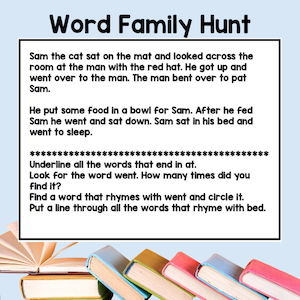 word family hunt
