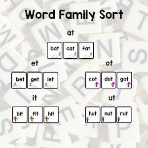 word family sort