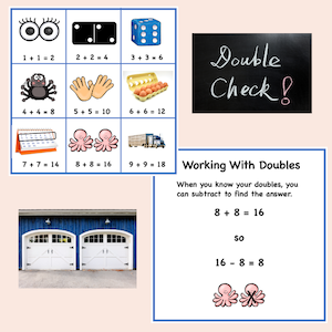 doubles and subtraction