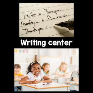 writing center for French